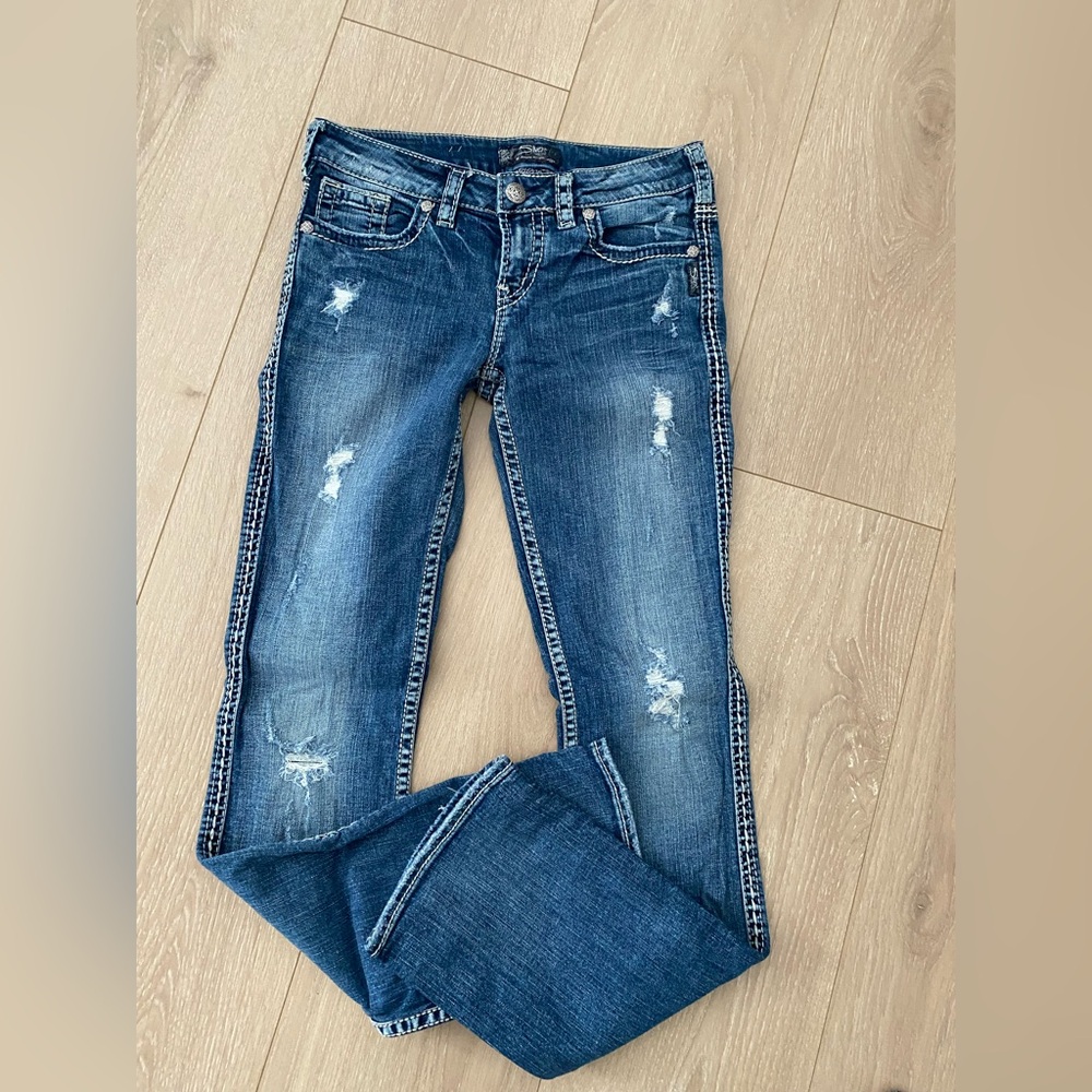 Silver jeans size 28 tall